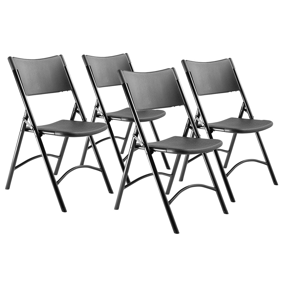 4 pk. 600 Series Lightweight Plastic Folding Chair Schools In