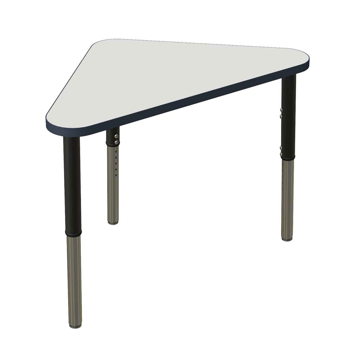 Synergy Series Triangle Whiteboard Student Desk Adjustable Height