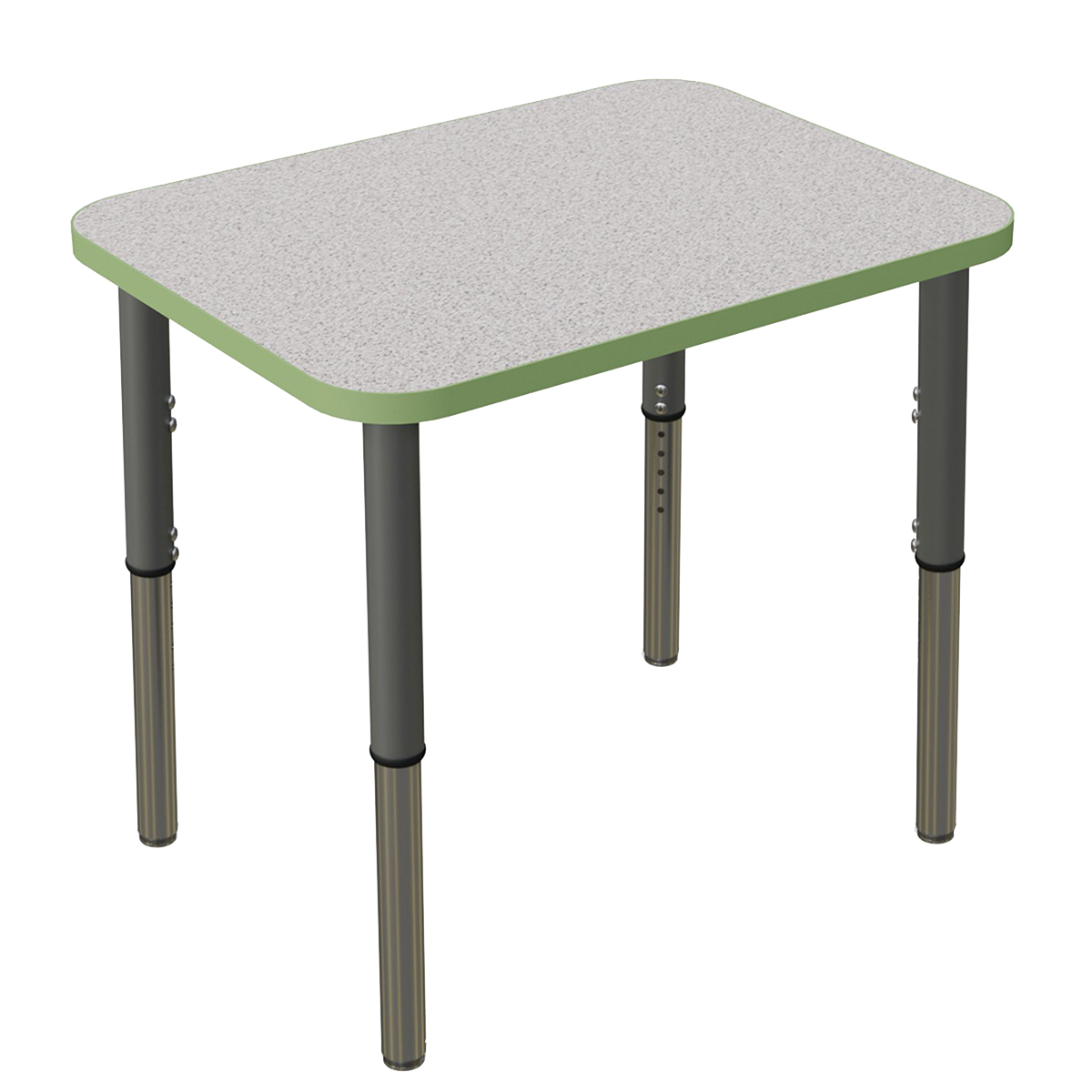 Synergy Series Adjustable Height Student Desk 36"W x 20"D Schools In