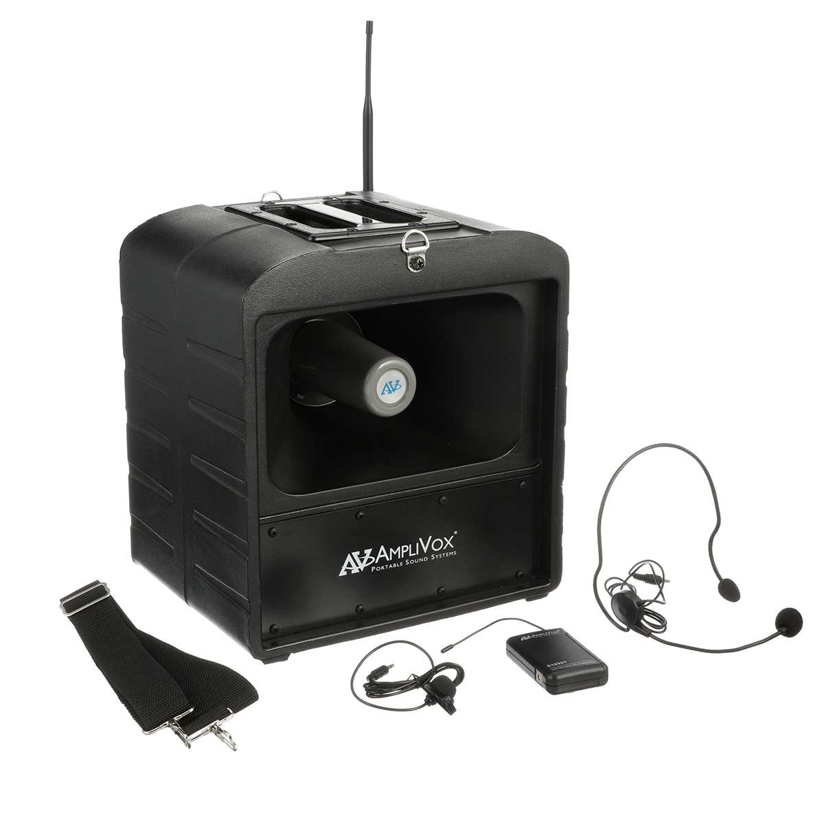 Mega Hailer w/ Wireless Headset & Lapel Microphone Schools In