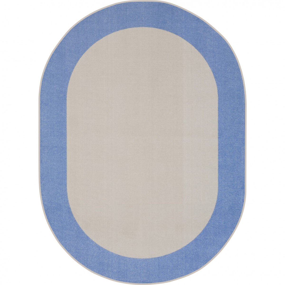 Easy Going Rug Oval 5' 4"W x 7' 8"L Schools In