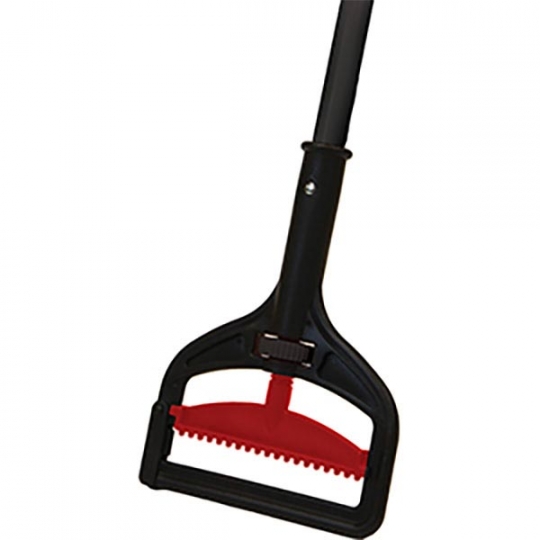 12 pk. QuickWay Plastic Mop Sticks Metal Handle Schools In