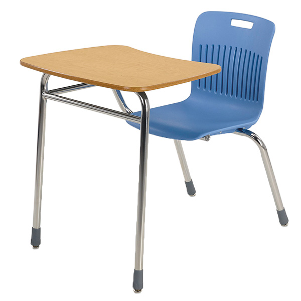 Analogy Series Combo School Desk with Hard Plastic Top Schools In