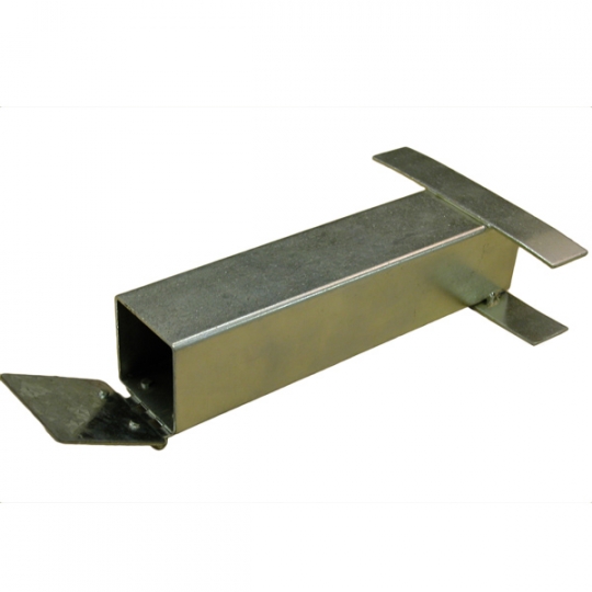 Baseball Base Anchor 1 1/2" Square x 6'L Schools In