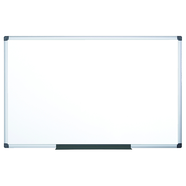 Maya Melamine Whiteboard with Aluminum Frame 4'H x 6'W Schools In