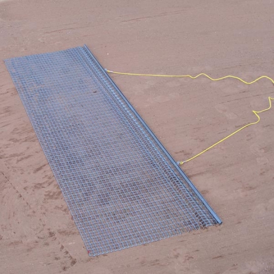 Baseball Infield Drag Mat 6'W x 6'D Schools In