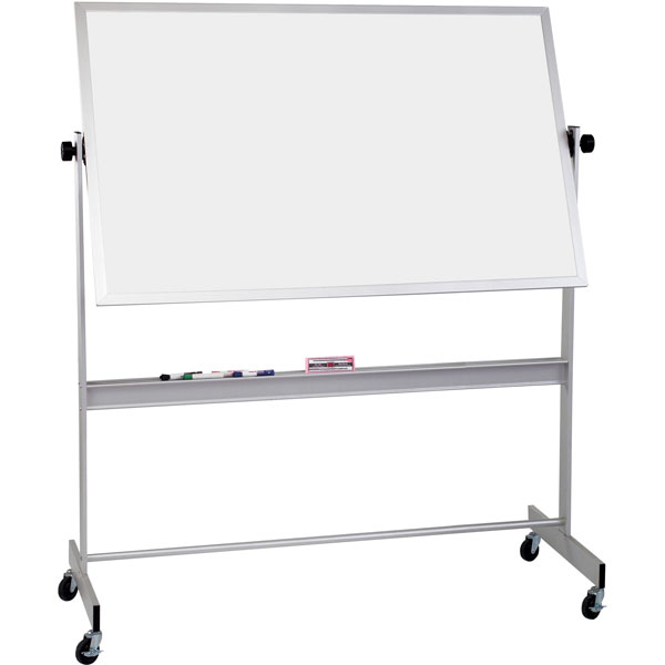 Deluxe Reversible Whiteboard 4'H x 8'W Schools In