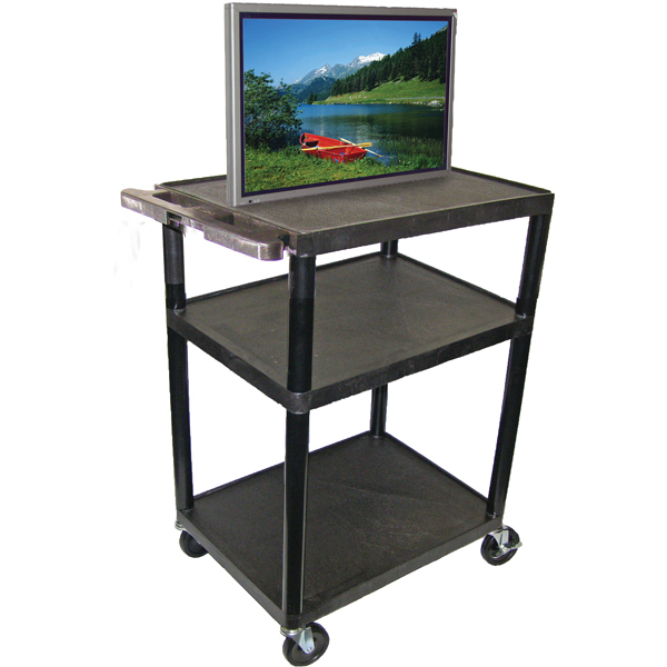ExtraLarge Plastic AV Cart 40"H Schools In