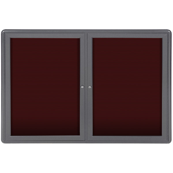 Ovation Series Enclosed Letter Board 34"H x 47"W Schools In