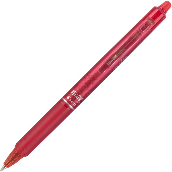 12 pk. Pilot FriXion 0.7mm Clicker Erasable Red Gel Pens Schools In