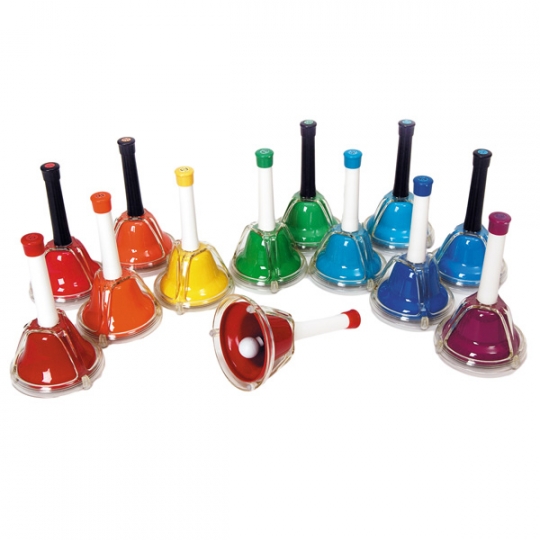 13Note Chromatic Hand/Desk Bell Set Schools In