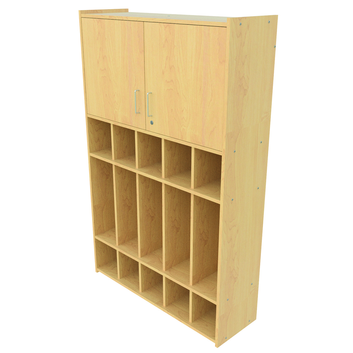 Coat Locker with Storage Five Sections Schools In