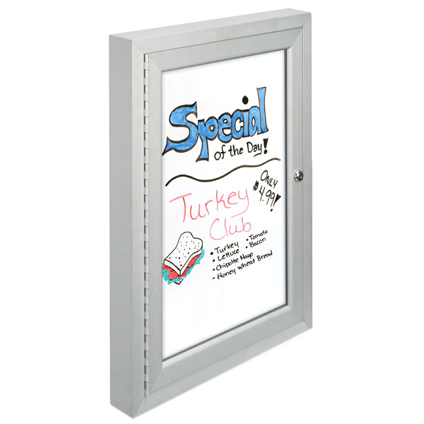 Outdoor Enclosed Wet/Dry Erase Boards SCHOOLSin