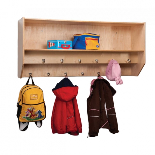 DoubleRow WallMount Coat Rack Schools In