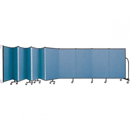 WallMount Room Divider 11 Panels 4'H x 20' 2"L Schools In