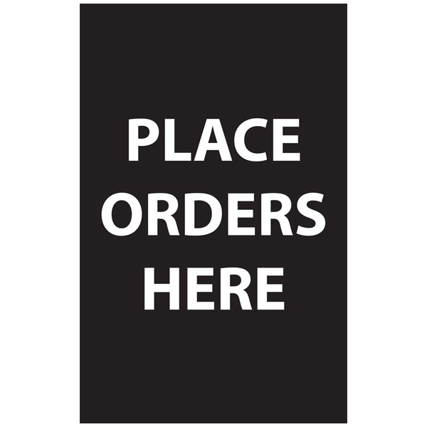 Acrylic Sign Place Orders Here SCHOOLSin