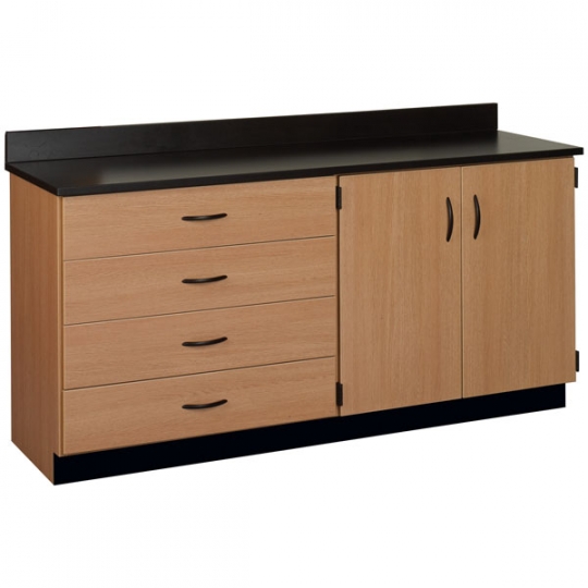 Wall Work Counter with Two Doors & Four Drawers Schools In