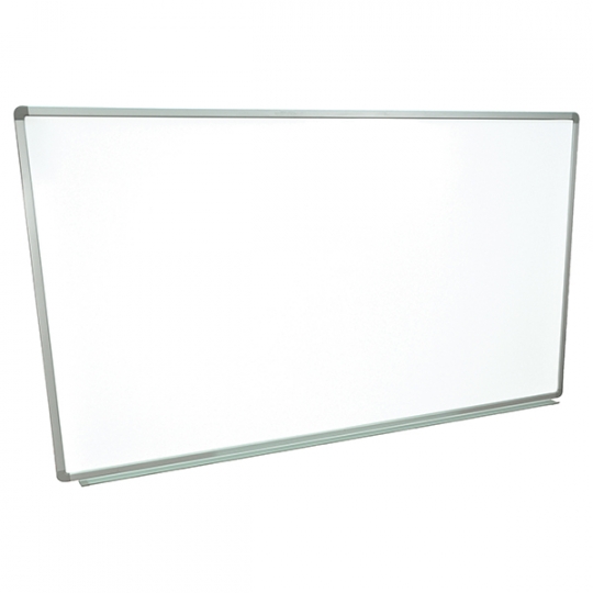 Painted Steel Whiteboard with Aluminum Frame 3' 4"H x 6'W